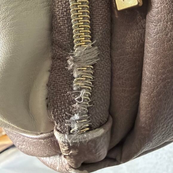 Itzy Ritzy Boss Plus Diaper Bag Backpack Vanilla Latte Vegan Leather BossMom - Picture 4 of 10